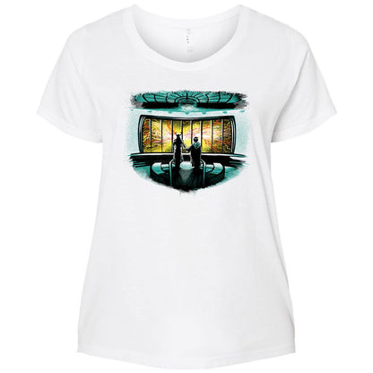 Ladies Curvy Jersey - 65WM93E8 - White - 6