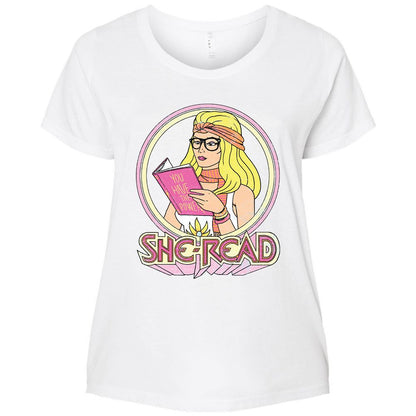 Ladies Curvy Jersey - 6TVK87UU - White - 6