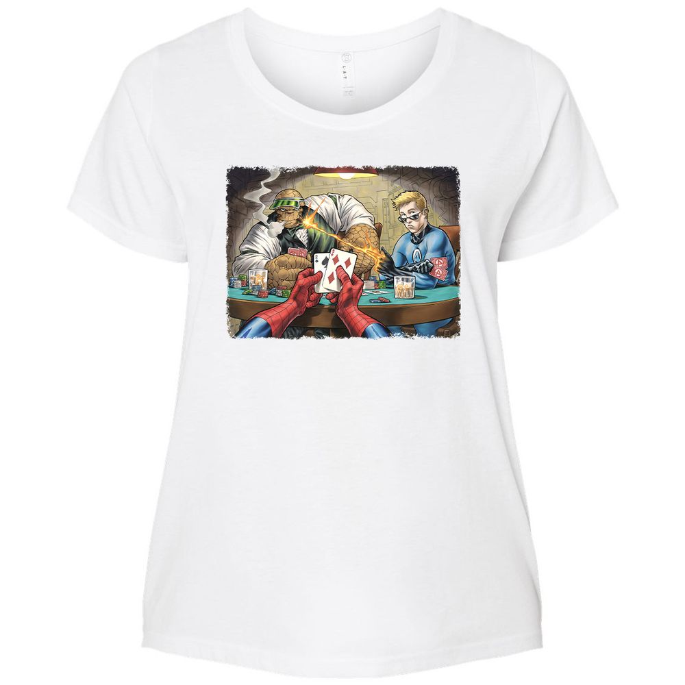 Ladies Curvy Jersey - RA4488JA - White - 6