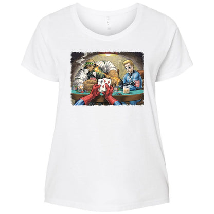 Ladies Curvy Jersey - RA4488JA - White - 6