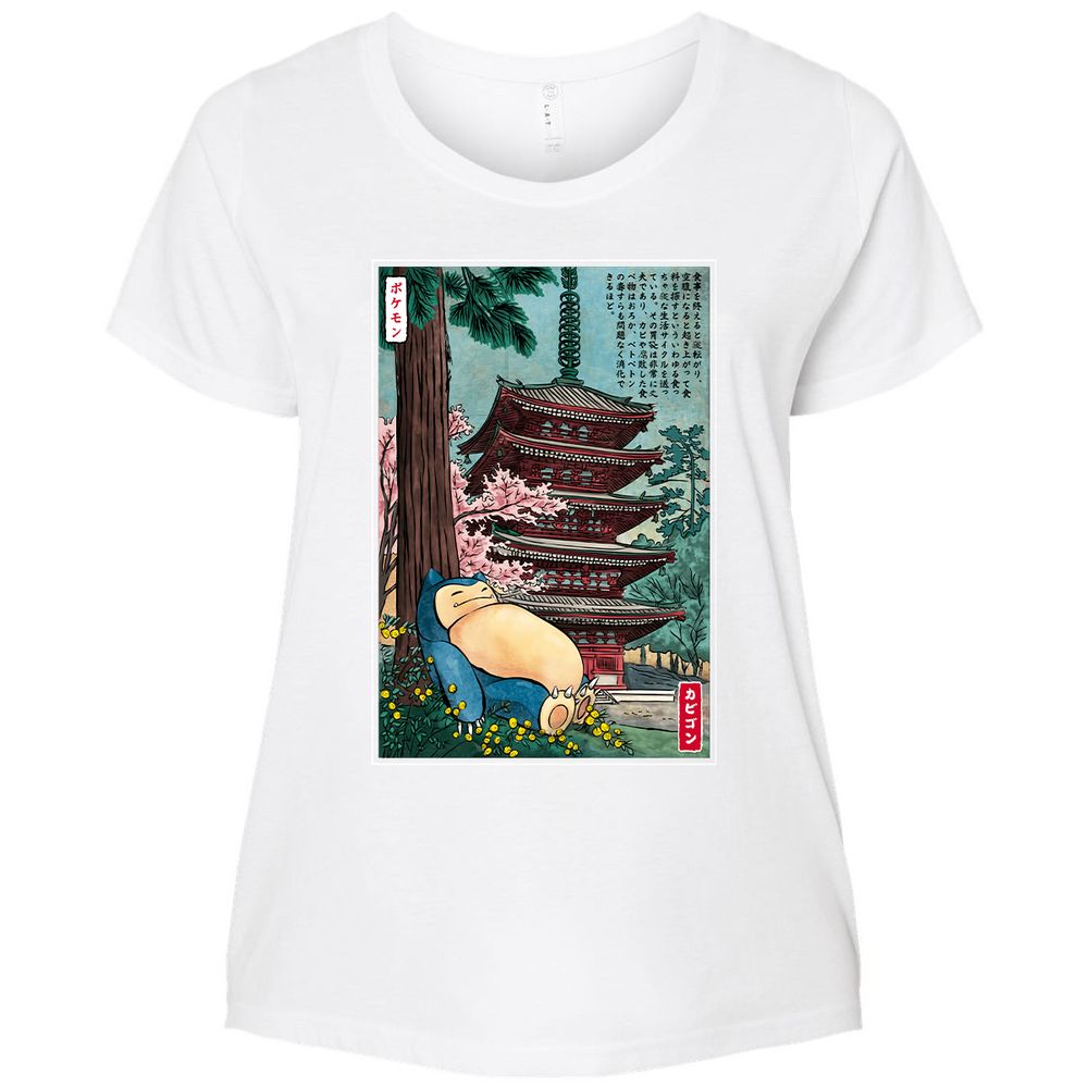 Ladies Curvy Jersey - T67YKWNW - White - 6