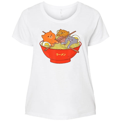 Ladies Curvy Jersey - Q6B9DU23 - White - 6