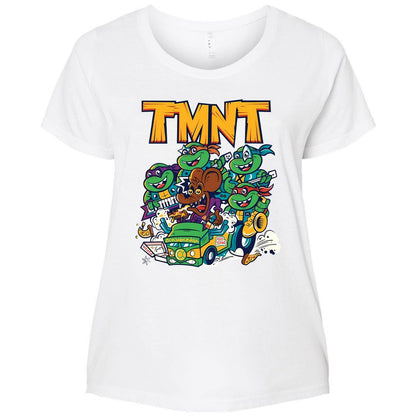 Ladies Curvy Jersey - 4SPPC7AS - White - 6