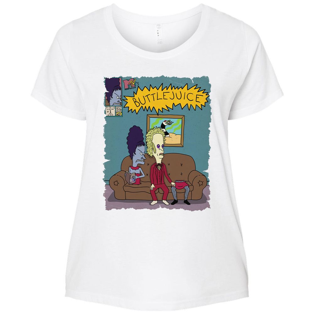 Ladies Curvy Jersey - Q8RE63B9 - White - 6