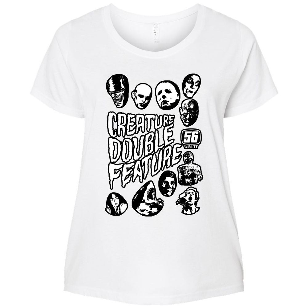 Ladies Curvy Jersey - EKDT697F - White - 6