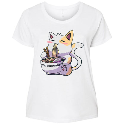 Ladies Curvy Jersey - AZZMQ4EC - White - 6