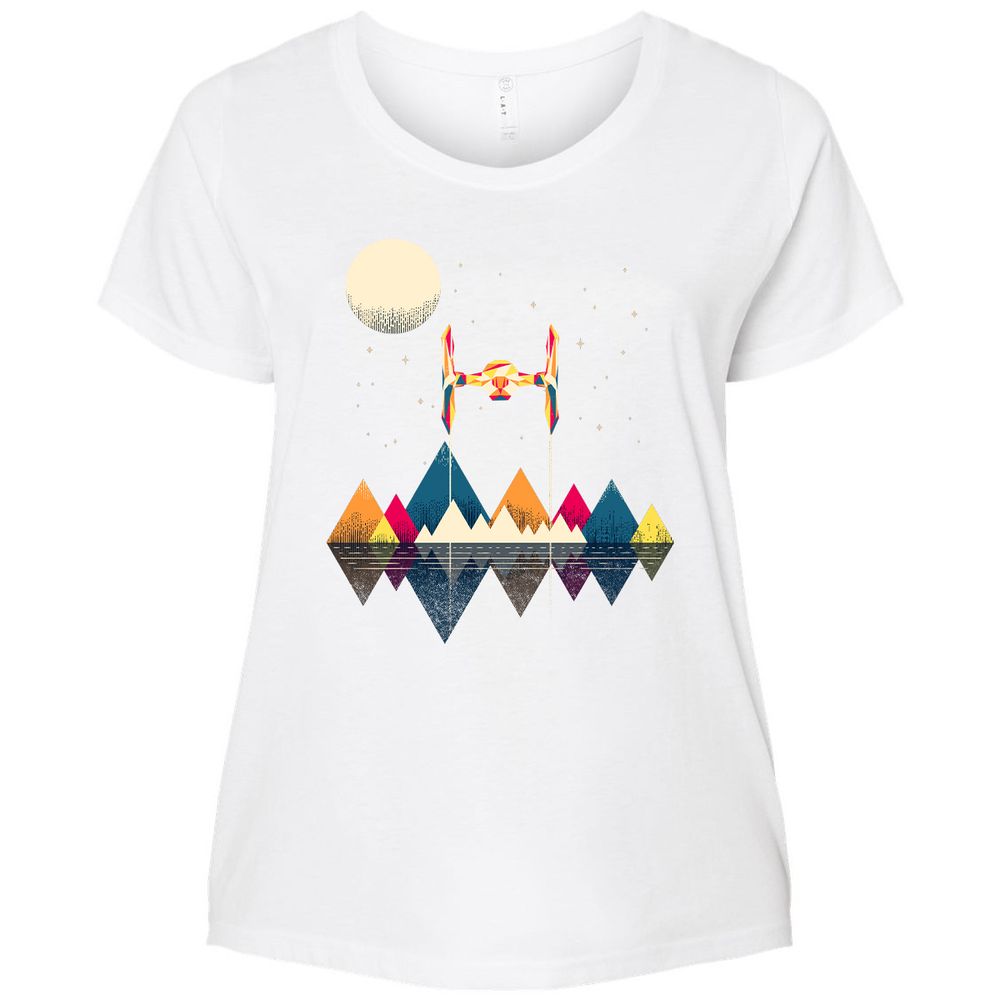 Ladies Curvy Jersey - GAM3917N - White - 6