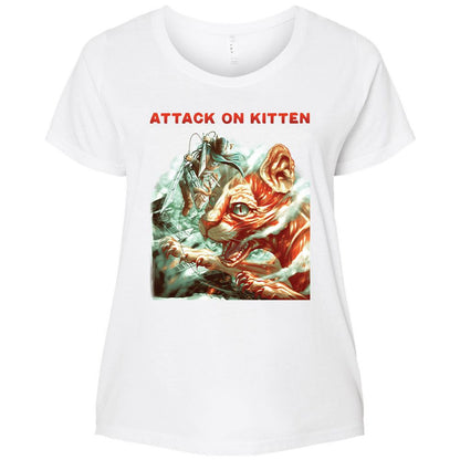 Ladies Curvy Jersey - 98F14LWH - White - 6