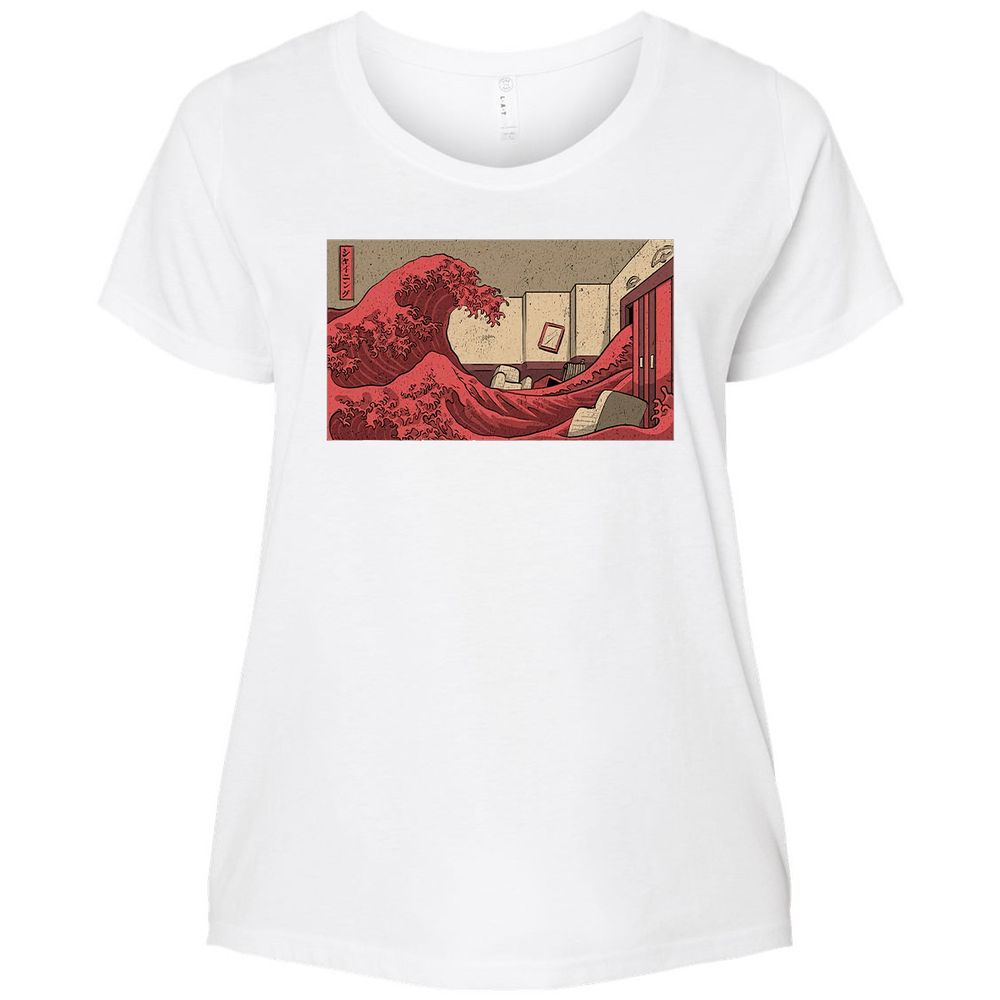 Ladies Curvy Jersey - A38MK3V9 - White - 6