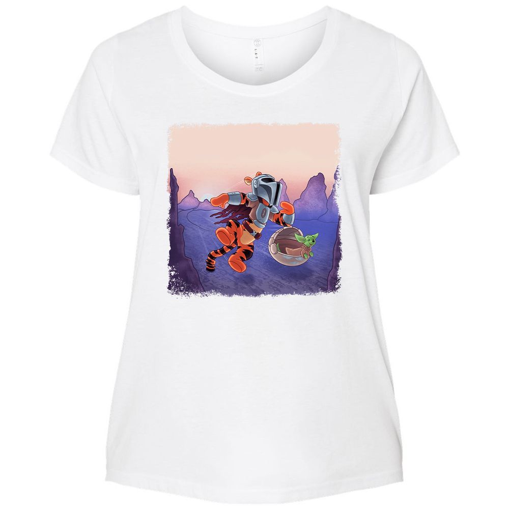 Ladies Curvy Jersey - KHTWFBDH - White - 6