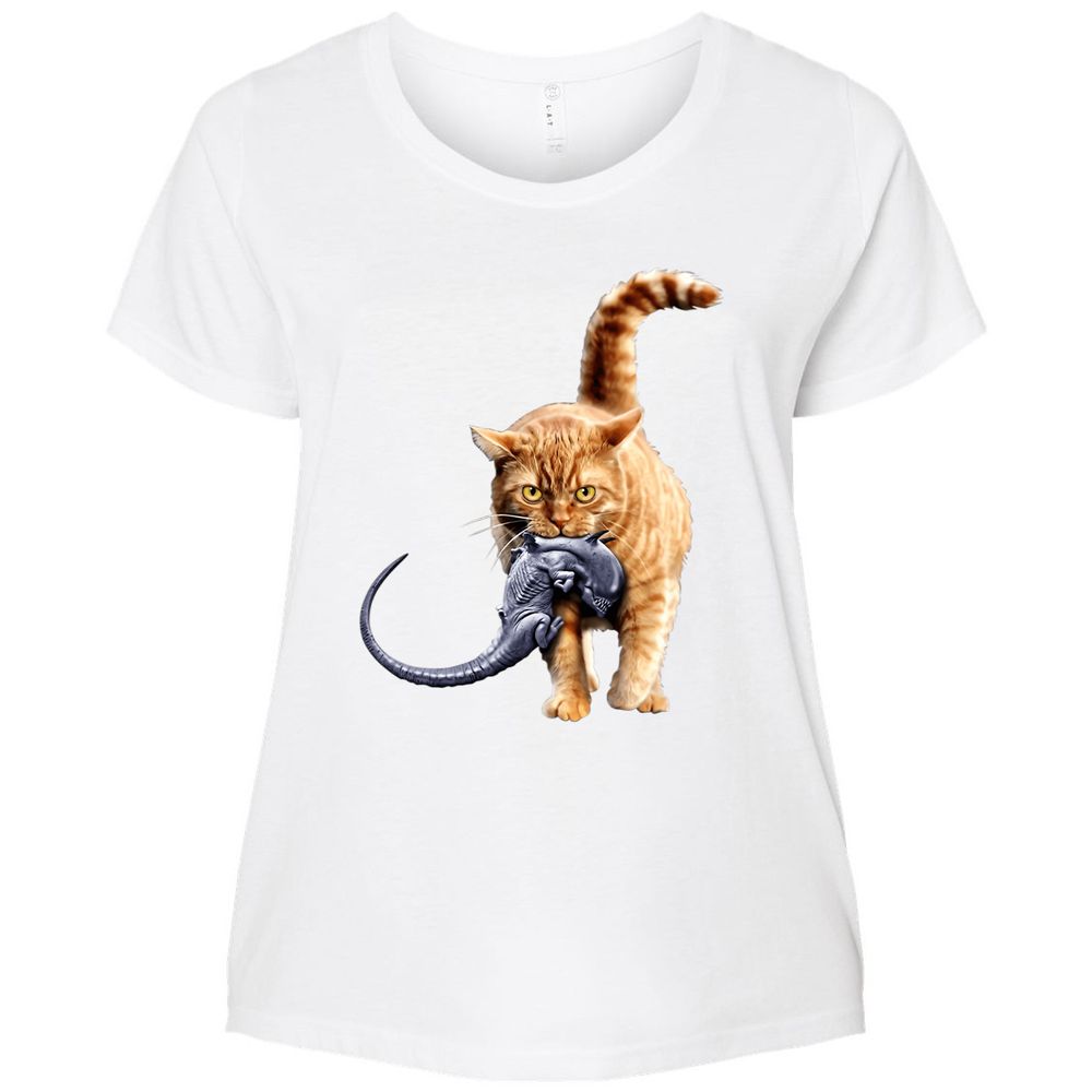 Ladies Curvy Jersey - TZC6UC8W - White - 6