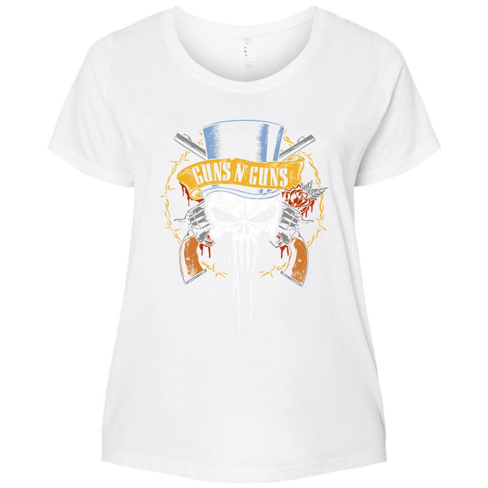 Ladies Curvy Jersey - 7XXQPWBH - White - 6