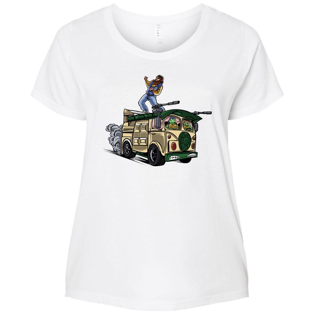 Ladies Curvy Jersey - 2YAGMU1D - White - 6