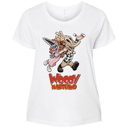 Ladies Curvy Jersey - PC5K29UW - White - 6