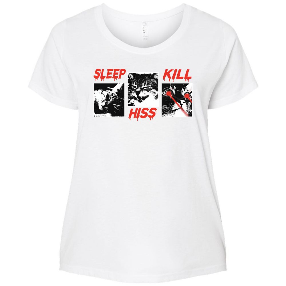 Ladies Curvy Jersey - ND9H7HSJ - White - 6