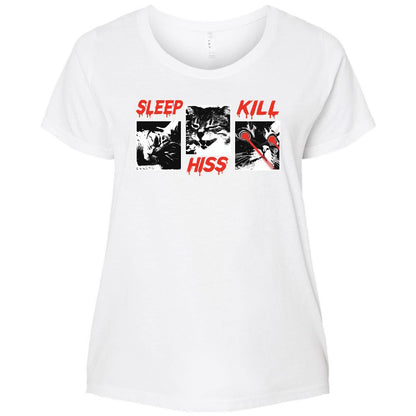 Ladies Curvy Jersey - ND9H7HSJ - White - 6