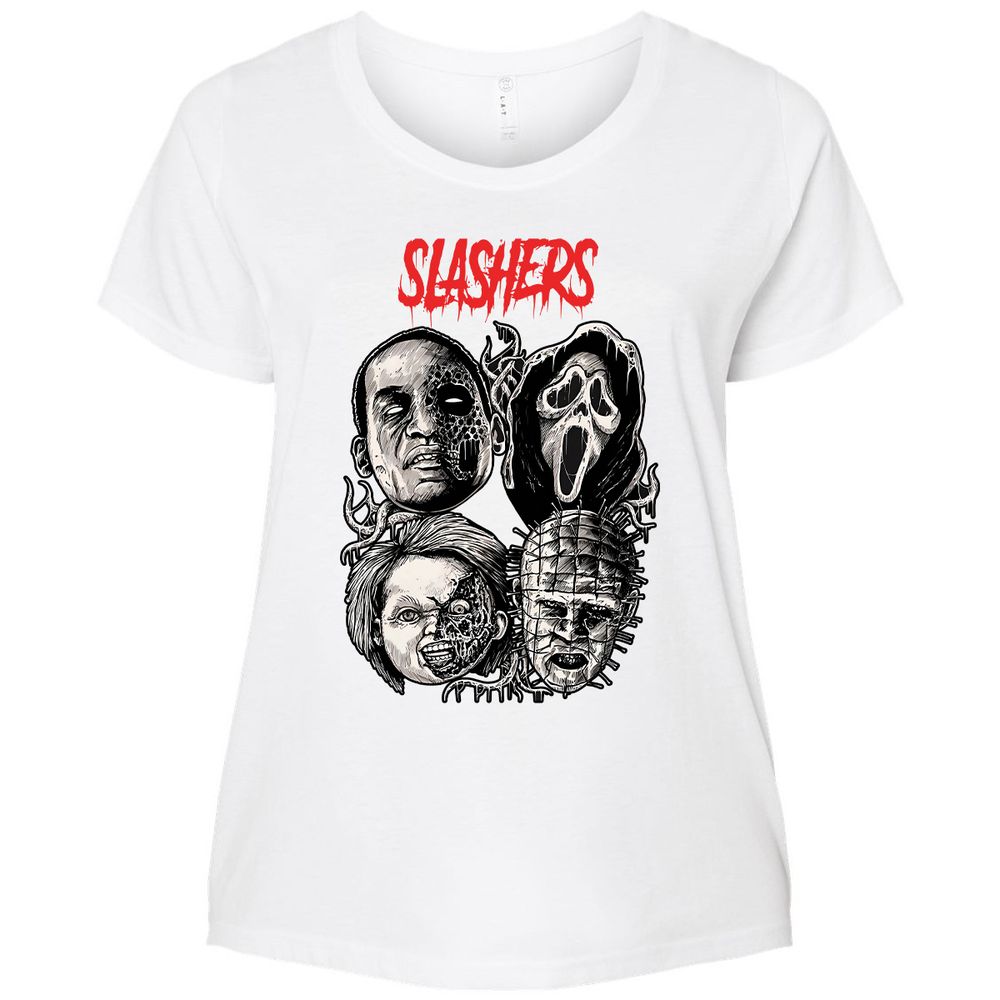 Ladies Curvy Jersey - WFW6PWX9 - White - 6