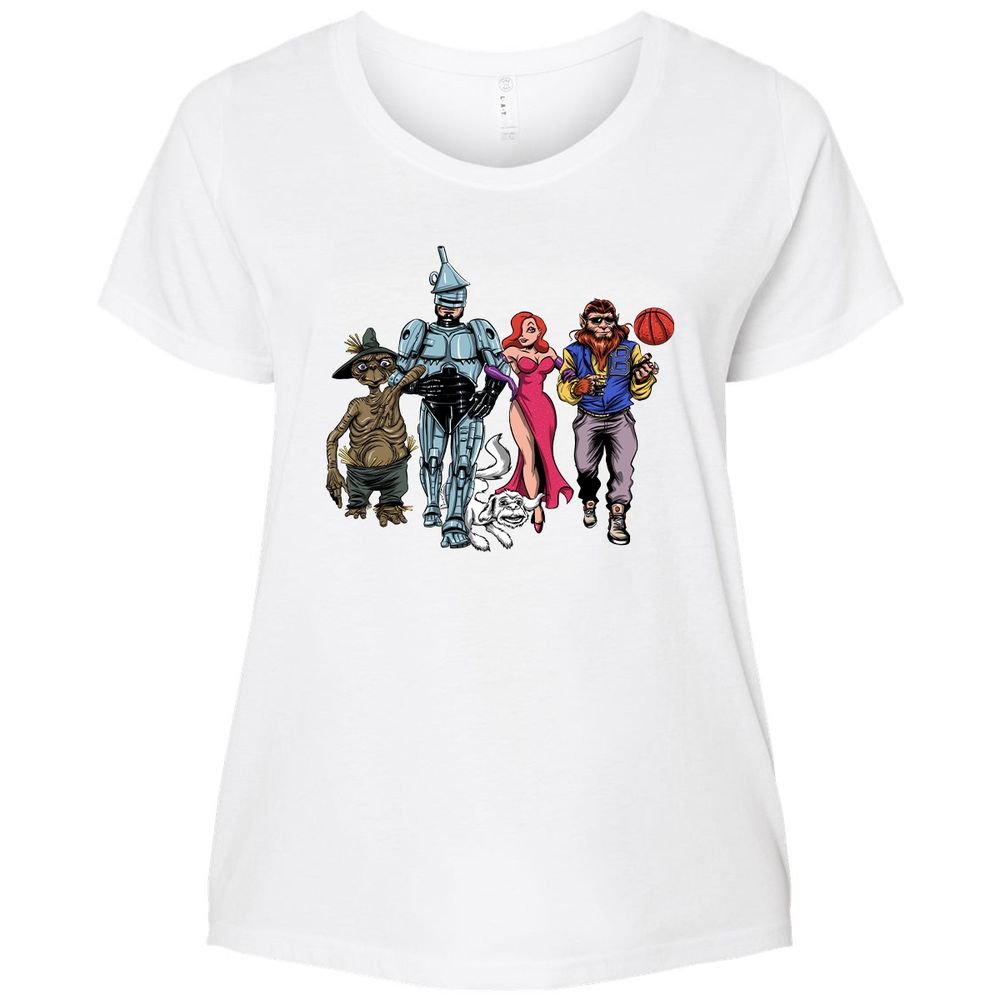 Ladies Curvy Jersey - 77EMRUMX - White - 6