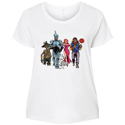 Ladies Curvy Jersey - 77EMRUMX - White - 6