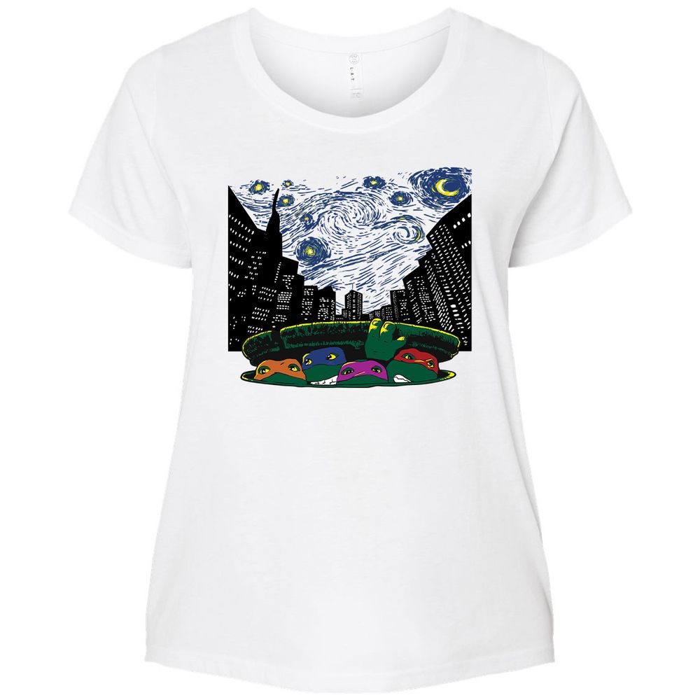 Ladies Curvy Jersey - VW5NBMQ7 - White - 6