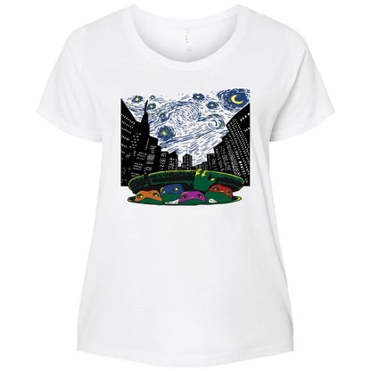 Ladies Curvy Jersey - VW5NBMQ7 - White - 6