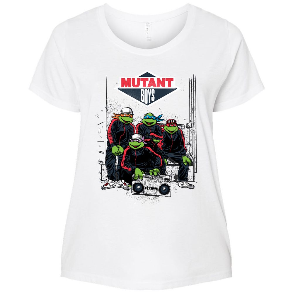 Ladies Curvy Jersey - 3QRGC348 - White - 6