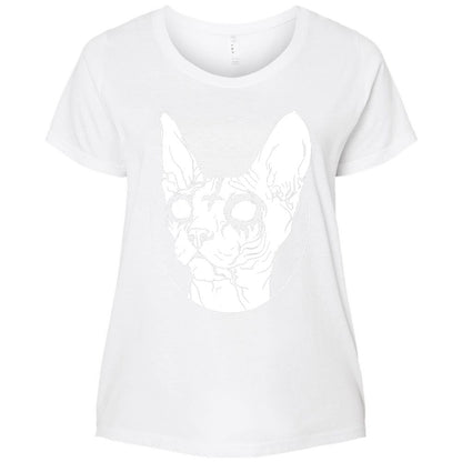 Ladies Curvy Jersey - NQHME8HH - White - 6