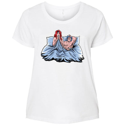 Ladies Curvy Jersey - B7CMRHCU - White - 6