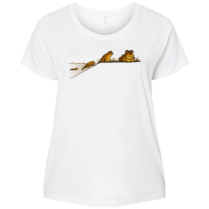 Ladies Curvy Jersey - HDN1FJYV - White - 6