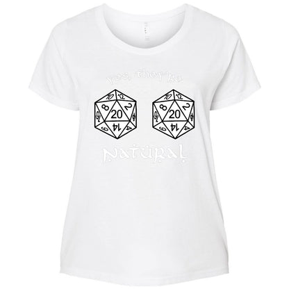 Ladies Curvy Jersey - CQPL1H74 - White - 6