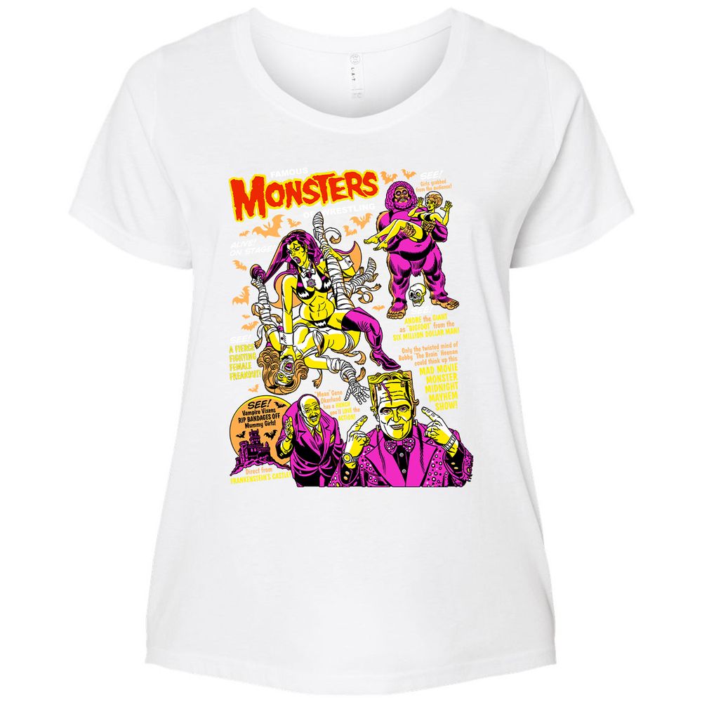 Ladies Curvy Jersey - ULB7TH63 - White - 6