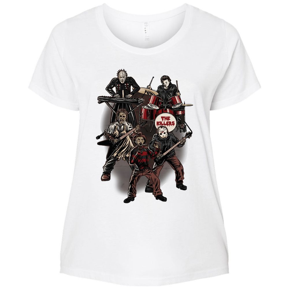 Ladies Curvy Jersey - UQG4PM1Y - White - 6