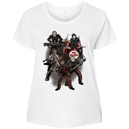 Ladies Curvy Jersey - UQG4PM1Y - White - 6