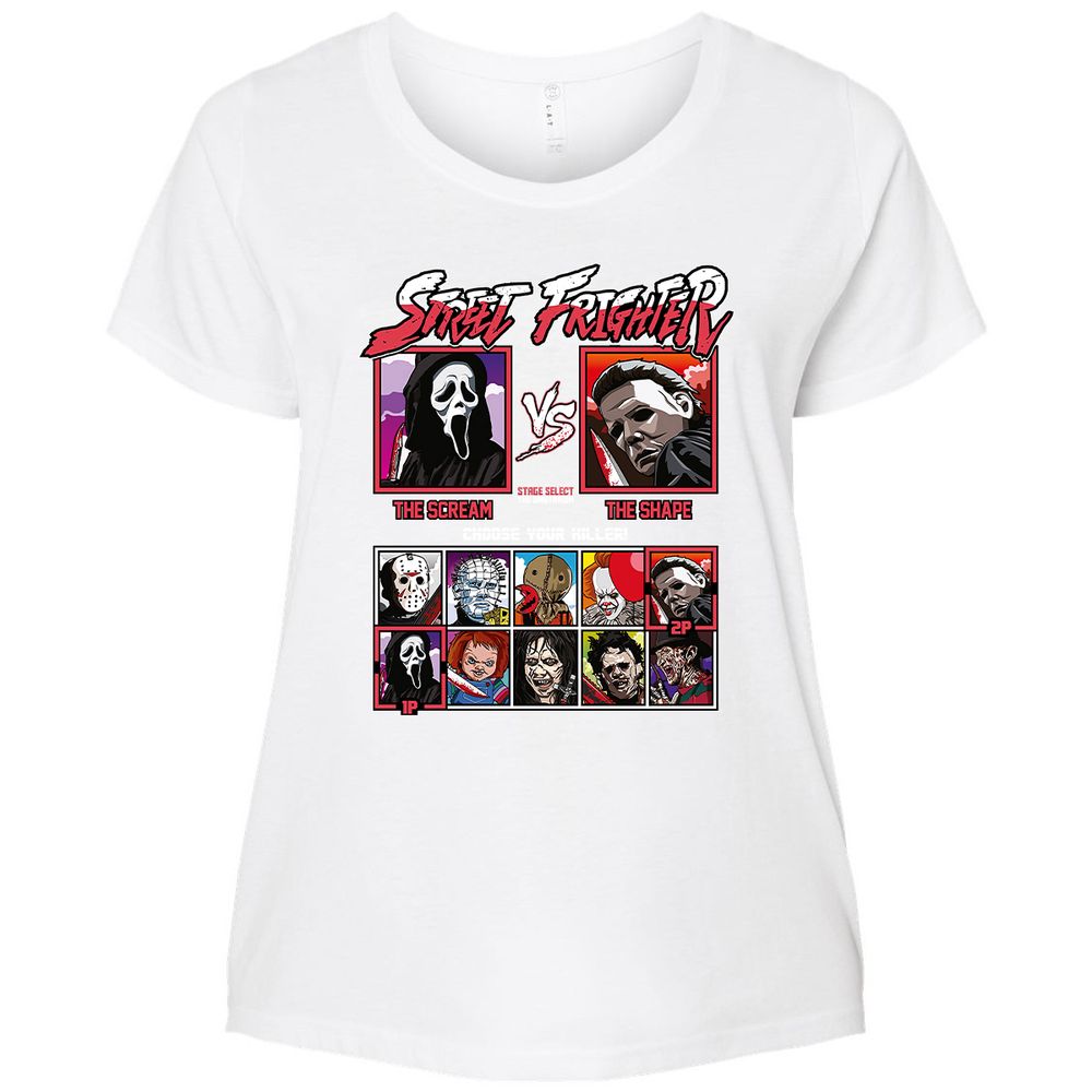 Ladies Curvy Jersey - TAQV6RPH - White - 6