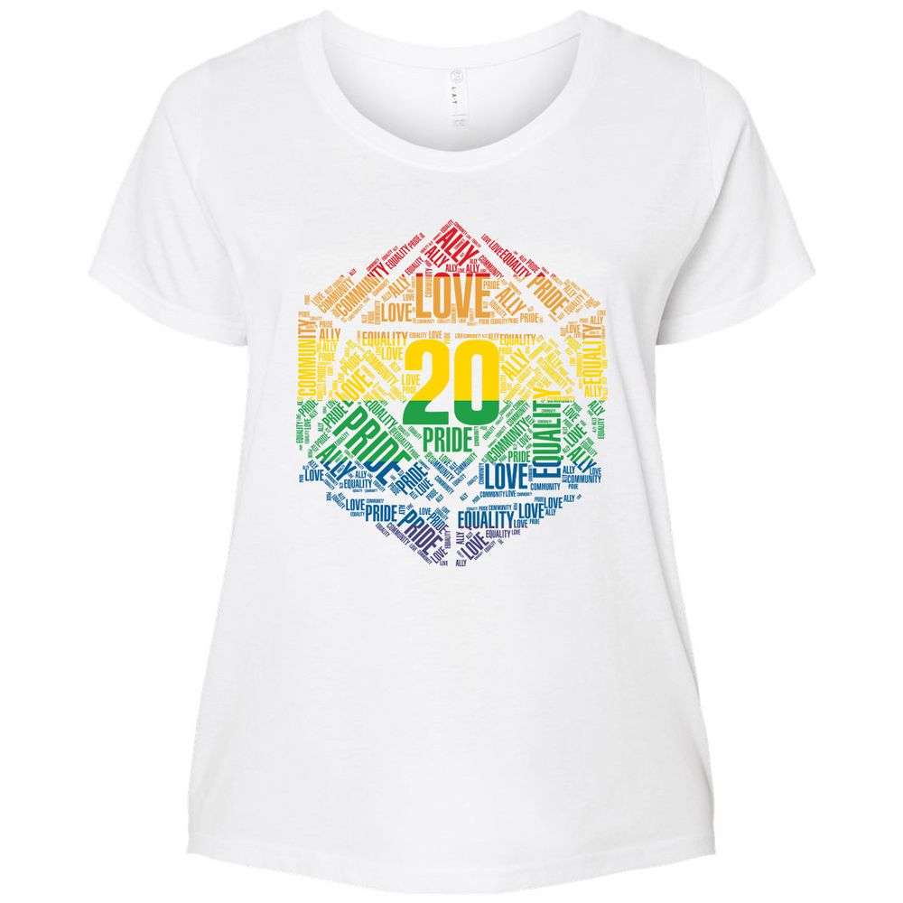 Ladies Curvy Jersey - BZZ7AR47 - White - 6