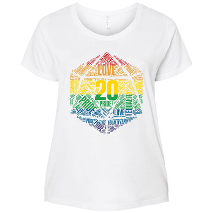 Ladies Curvy Jersey - BZZ7AR47 - White - 6