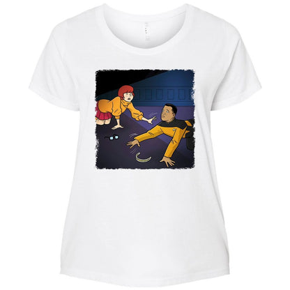 Ladies Curvy Jersey - BZBZKLEA - White - 6