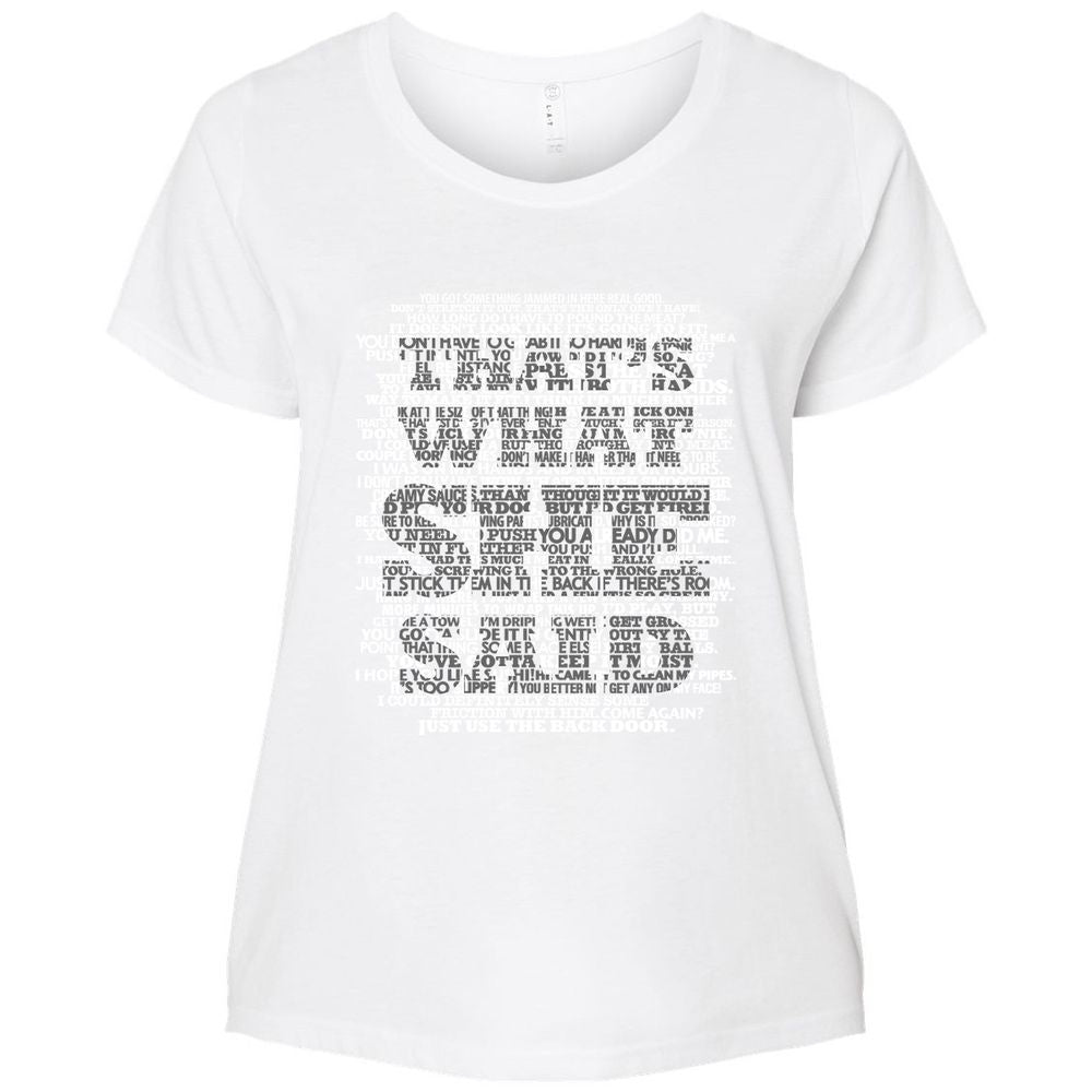 Ladies Curvy Jersey - B5V21XDV - White - 6