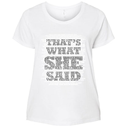 Ladies Curvy Jersey - B5V21XDV - White - 6