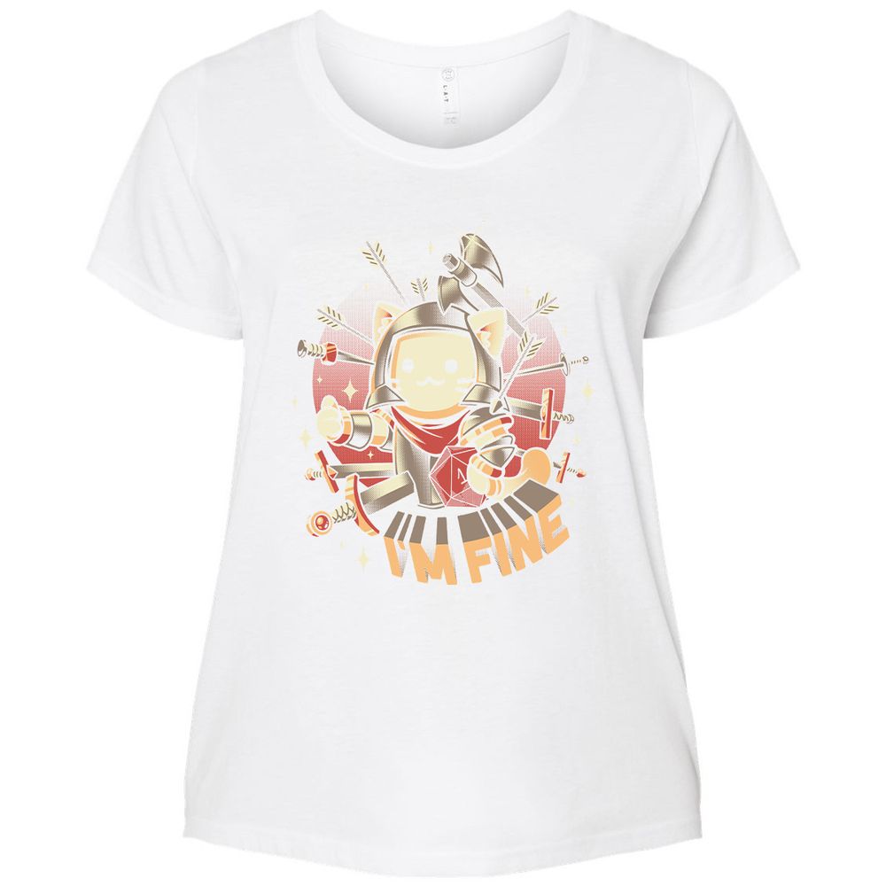 Ladies Curvy Jersey - ZMK5VT66 - White - 6