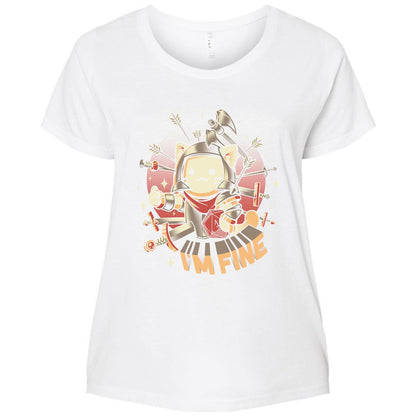 Ladies Curvy Jersey - ZMK5VT66 - White - 6