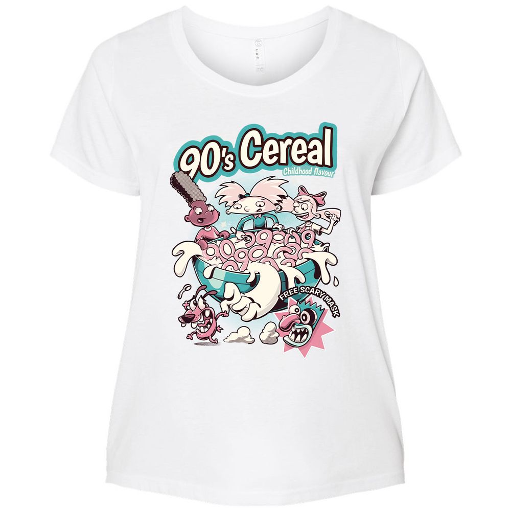 Ladies Curvy Jersey - ATH116UV - White - 6