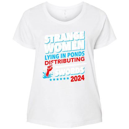 Ladies Curvy Jersey - A48TA254 - White - 6