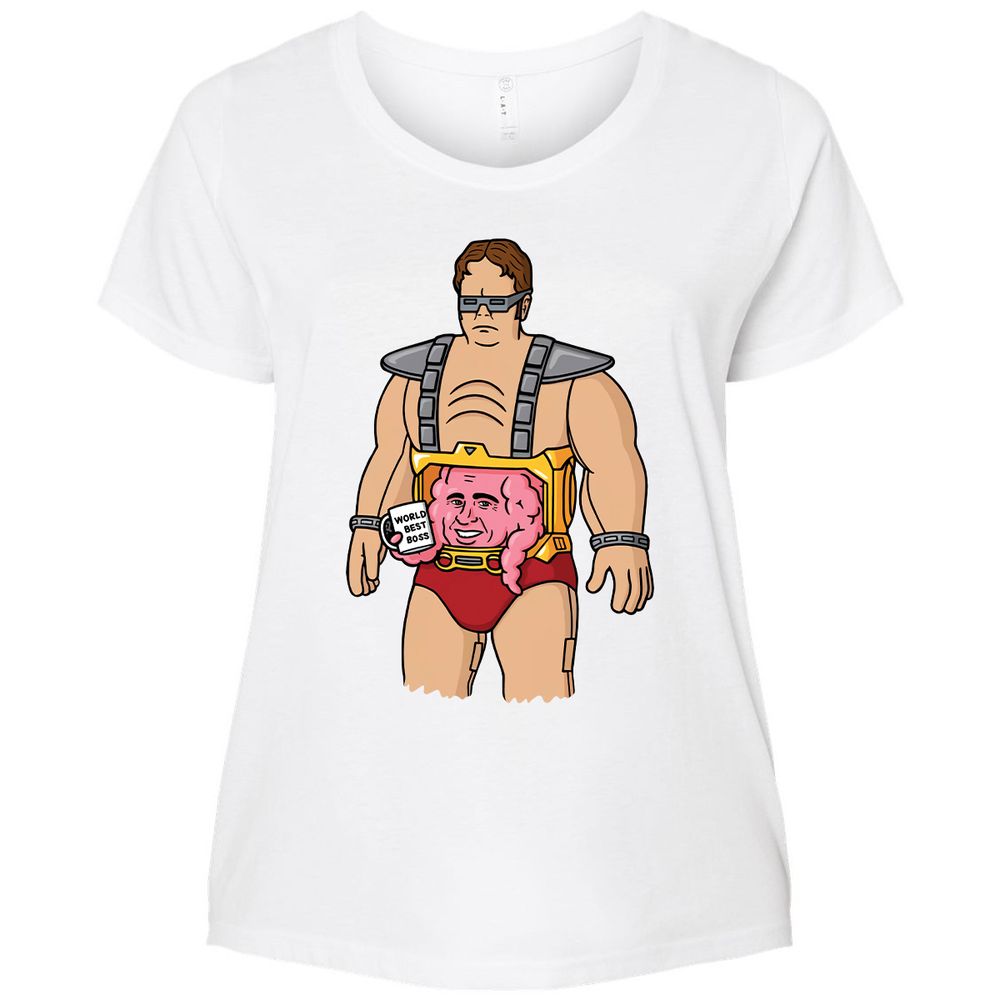 Ladies Curvy Jersey - UMWN84KX - White - 6