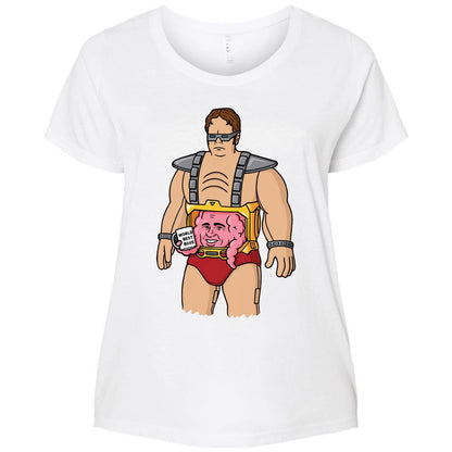 Ladies Curvy Jersey - UMWN84KX - White - 6