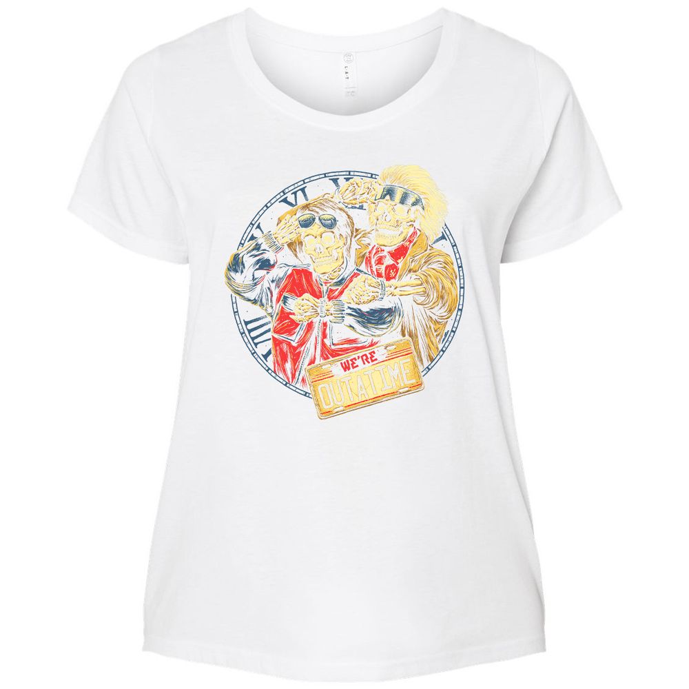 Ladies Curvy Jersey - 325PQW2X - White - 6