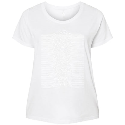 Ladies Curvy Jersey - J4ZB8UHN - White - 6