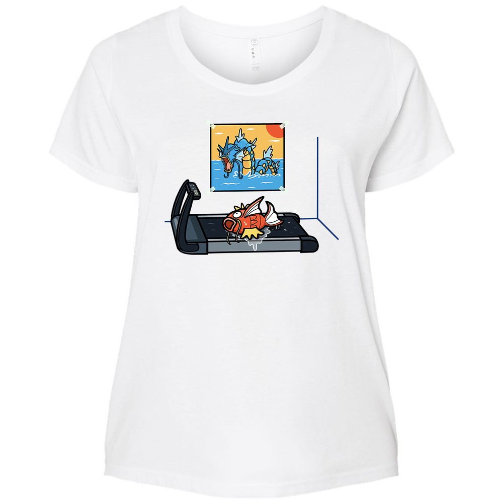 Ladies Curvy Jersey - XRCQ44G8 - White - 6