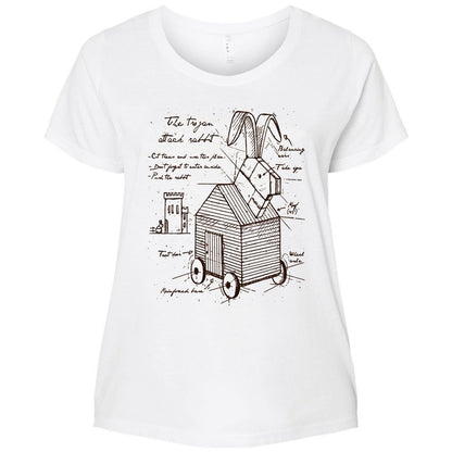 Ladies Curvy Jersey - 914CHFVE - White - 6