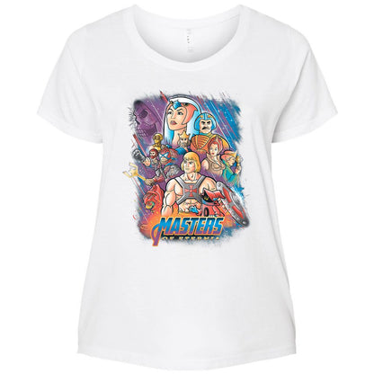 Ladies Curvy Jersey - GL77CBFC - White - 6